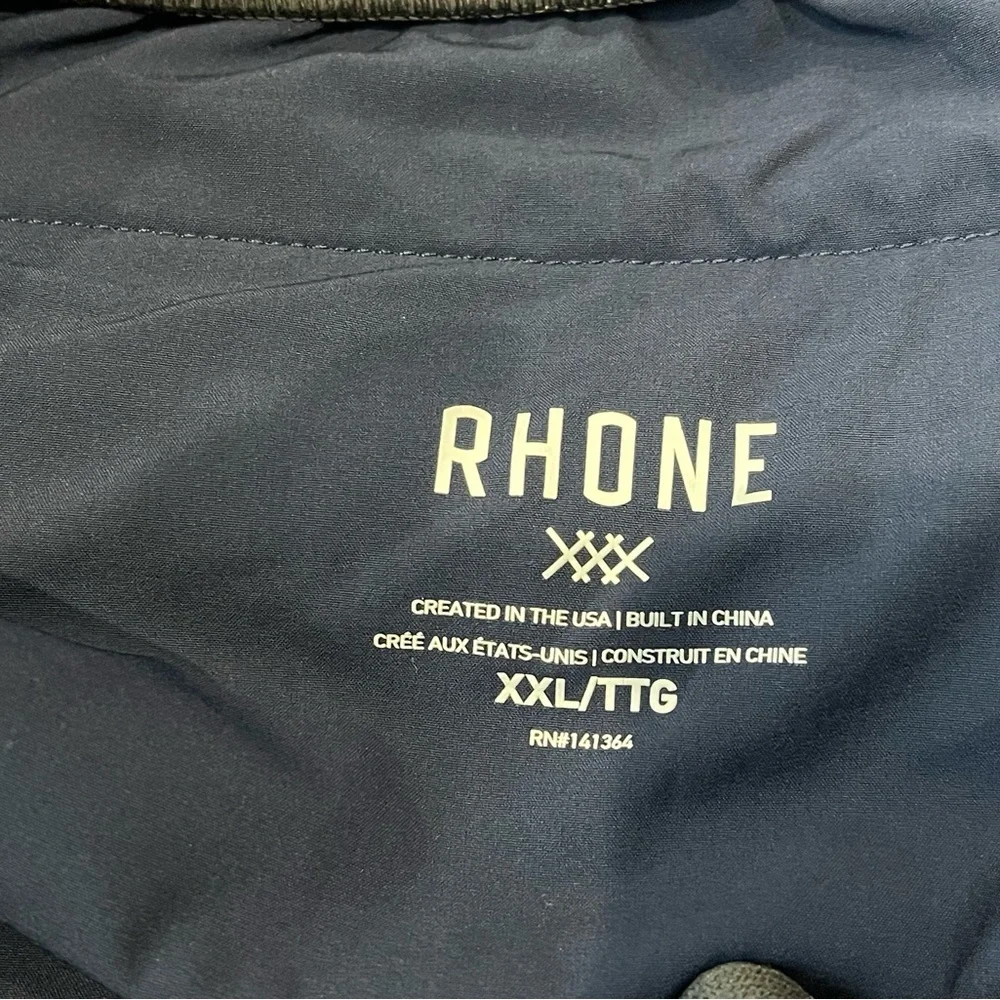 Rhone Mako Men Shorts XXL Blue Drawstring Athletic Everyday Activewear